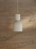 Lampa wisząca Socket Pendant Bell biała ferm LIVING