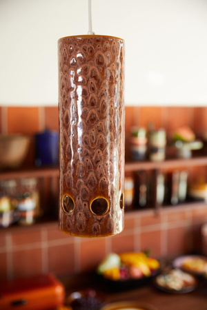 Lampa wisząca, ceramiczna, liczi Hk living