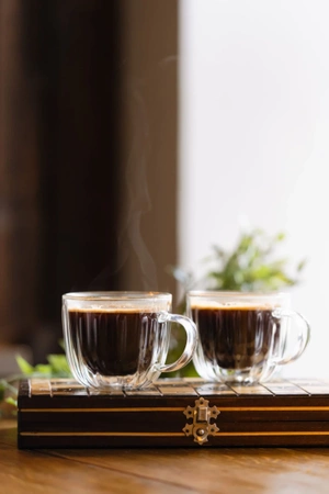 Komplet 2 filiżanek termicznych TULIP 250 ml Vialli Design