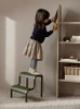 Stołek Up Step zielone ferm LIVING