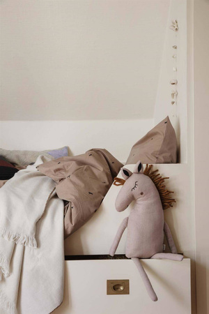 Poduszka koń dusty rose ferm LIVING