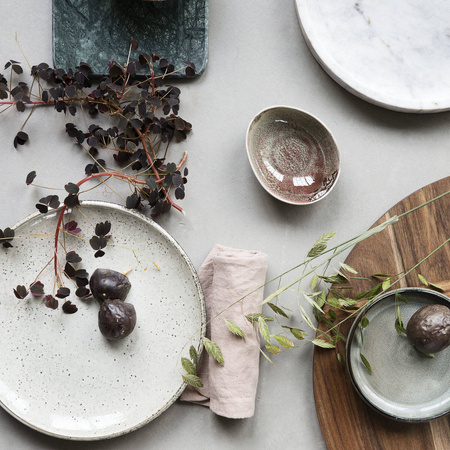 Talerz śniadaniowy Lake grey House Doctor