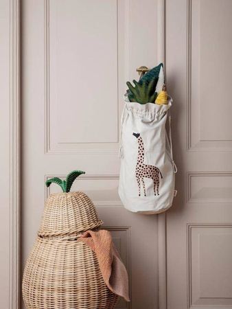 Kosz pleciony gruszka ferm LIVING