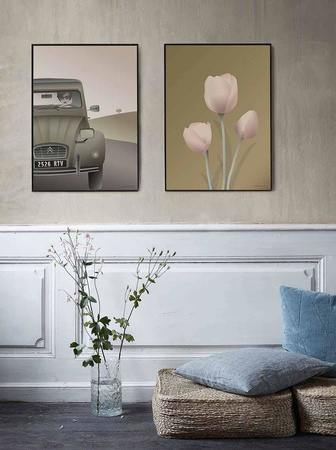 Plakat 2CV CITROËN 50x70 ViSSEVASSE