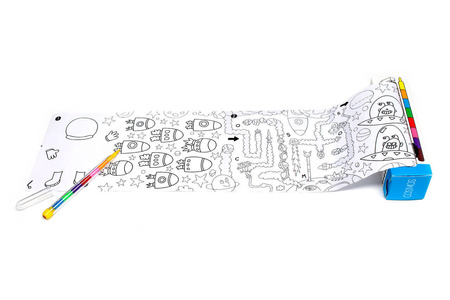 Kolorowanka z grami Kosmos OMY