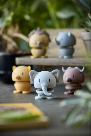 Figurka Soft Elephant S Grey Hoptimist