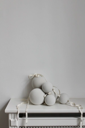 Bombka Velvet Tone creme Nordstjerne