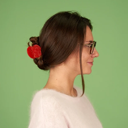 Klamra do włosów jabłko - Coucou Suzette