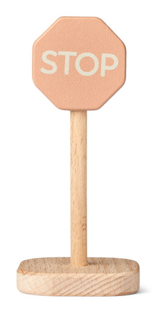 Drewniane znaki drogowe 4-pack Liewood