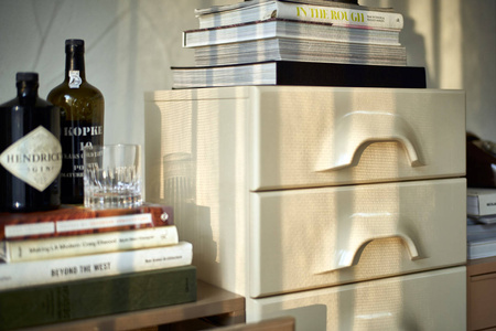 Komoda z 8 szufladami kremowa HK Living