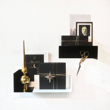 Półka magnetyczna czarna M Groovy Magnets