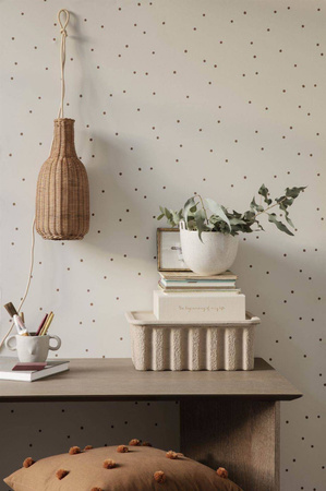 Tapeta Dot Off White ferm LIVING