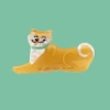 Klamra do włosów pies shiba - Coucou Suzette