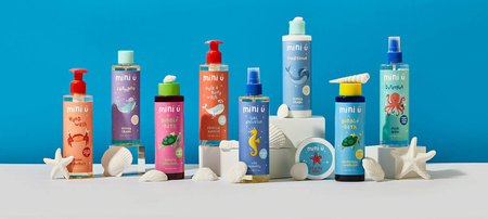 Płyn do kąpieli naturalny bąbelkowy guma balonowa 0+ Mini U