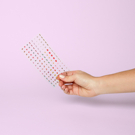 NAKLEJKI NA PAZNOKCIE NYC - 120 SZTUK OMY