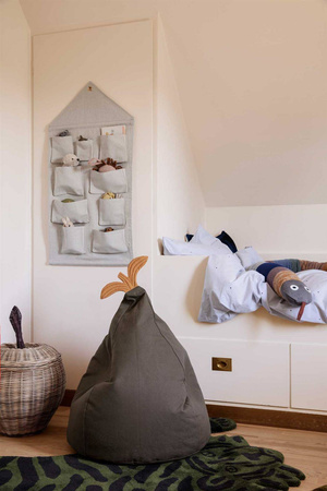 Siedzisko gruszka zielona ferm LIVING