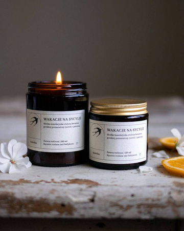 Świeca sojowa Wakacje na Sycylii Jaskółka