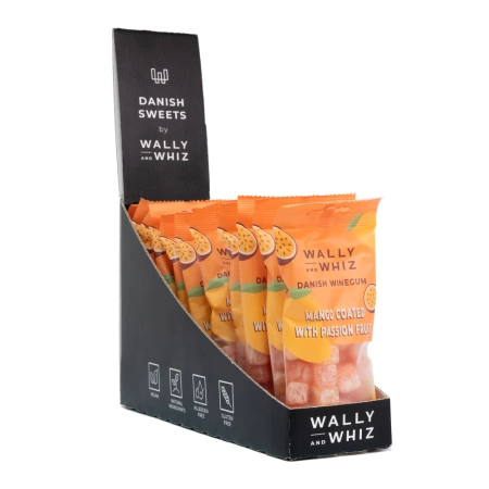 Żelki Mango with passion fruit WALLY AND WHIZ