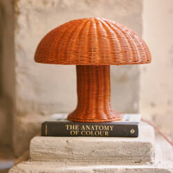 Lampa stołowa rattan naturalny HK Living