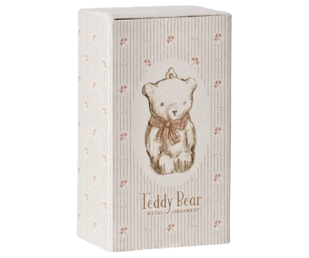 Zawieszka Miś różowy metalowa Maileg