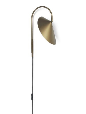 Lampa ścienna kinkiet Arum bronze ferm LIVING
