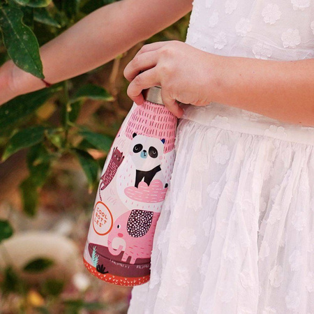 Cool Bottles Butelka termiczna Kids 260 ml Triple cool Hanging Panda gang