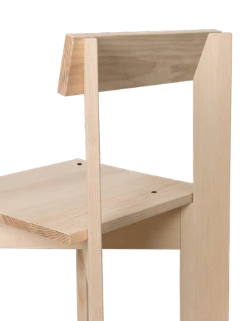 Krzesło do jadalni Ark natural ferm LIVING