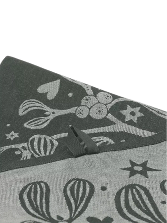 Ręcznik kuchenny jemioła zielona ferm LIVING