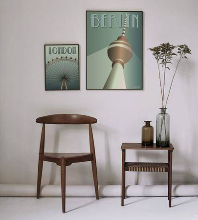 Plakat Berlin Tv-tower 30x40 ViSSEVASSE