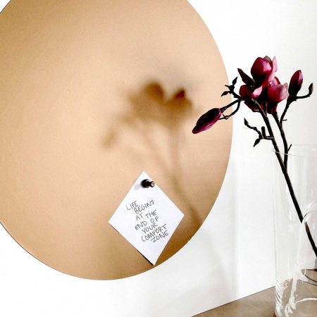 Naklejka magnetyczna miedziana Ø60 Groovy Magnets