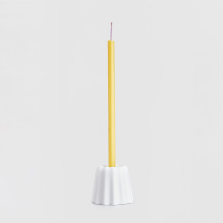 Świeczki z wosku pszczelego 5 sztuk różowe OVO Things