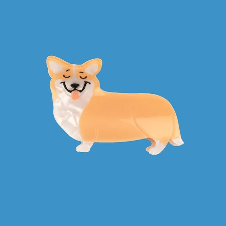 Klamra do włosów pies Corgi - Coucou Suzette