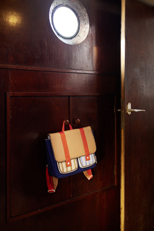 Tornister jane beige + ned blue Sticky Lemon