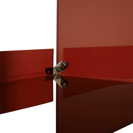 Regał akrylowy brązowy HK Living