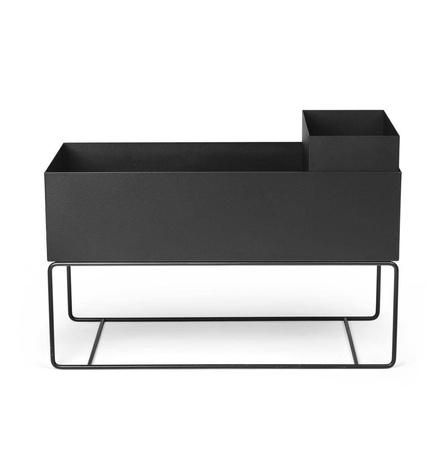 Pojemnik Plant Box czarny duży ferm LIVING