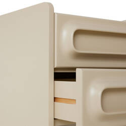 Szafka nocna Space kremowa HK Living