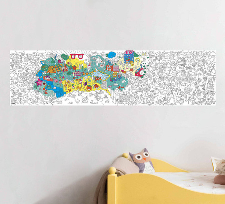 Kolorowanka w rolce 4 pory roku OMY