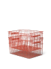 Kosz Cala - zestaw 2 sztuk czerwony ferm LIVING