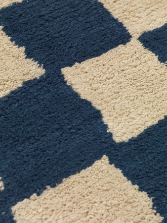 Dywan Mara 90x150 cm niebieski ferm LIVING