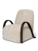 Fotel Buur Nordic Bouclé ferm LIVING