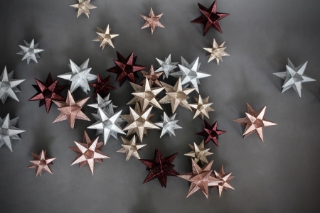 Gwiazda wielokątna, różowe złoto Nordstjerne