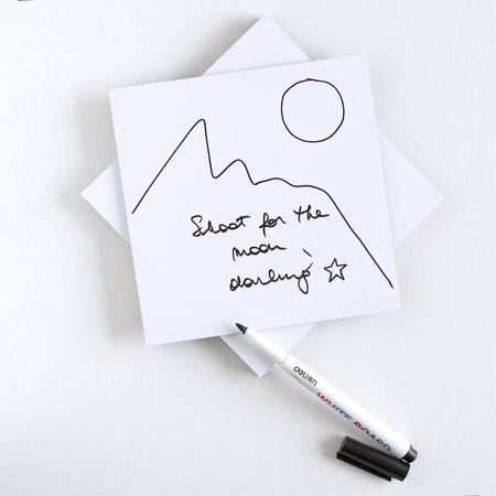 Płytki magnetyczna z tablicą suchościeralną Groovy Magnets