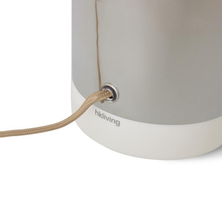 Lampa stołowa LOUNGE, chromowana Hk living