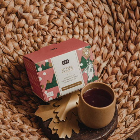 Herbata Winter Variety Box - 10 saszetek z herbatą sypaną Paper & Tea