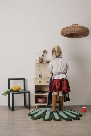 Lampa rattanowa disc ferm LIVING