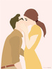 Plakat The Kiss ViSSEVASSE