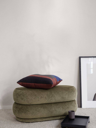 Pufa Owalna Faded Velvet - Forest ferm LIVING