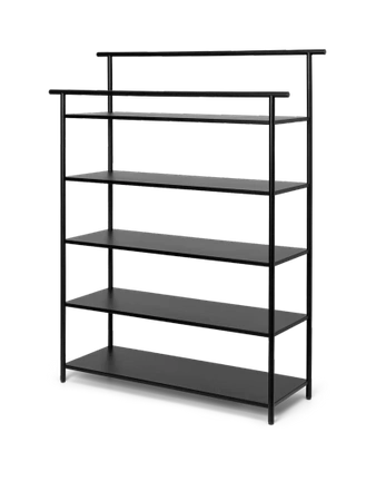 Półka Dora czarna ferm LIVING