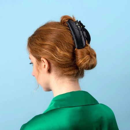 Klamra do włosów kot czarny - Coucou Suzette