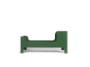 Łóżko Sill Junior Bed zielone ferm LIVING
